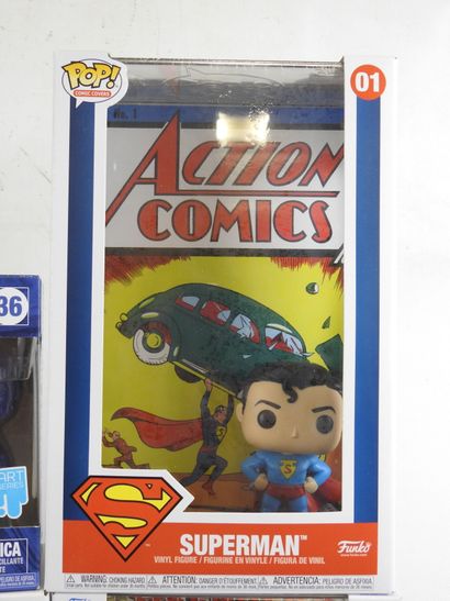 FUNKO POP : 4 figurines de collections MARVEL...
