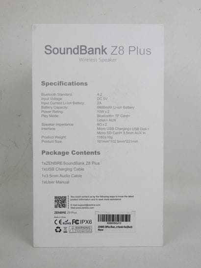 ENCEINTE Bluetooth SoundBank Z8 Plus - Wireless...