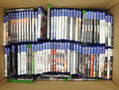 XBOX ONE - PS4 : Environ 150 jeux vidéos...