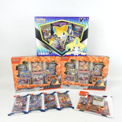 POKEMON : 3 coffrets de cartes à jouer et...