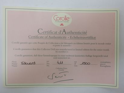 COROLLE collection - Edouard doll N°411 (1500...