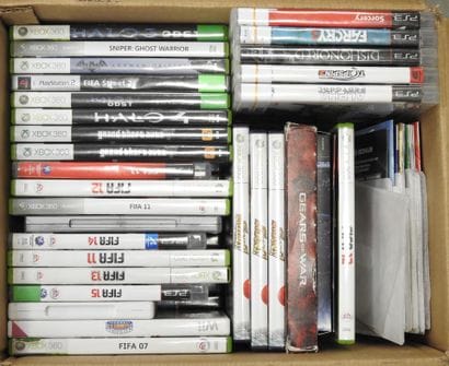 XBOX - XBOX 360 - PS3 : Environ 70 jeux vidéos...