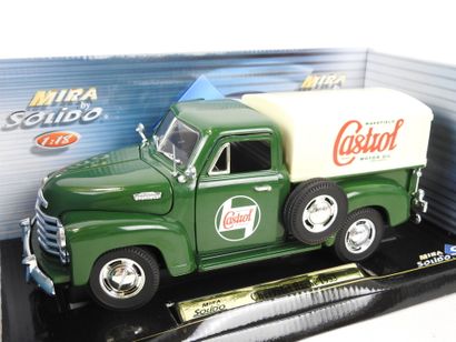 SOLIDO MIRA Chevrolet 3100 1953 pick-up bâché...