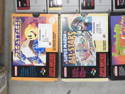 JEUX VIDEOS : Environ 70 jeux pour Nintendo,...