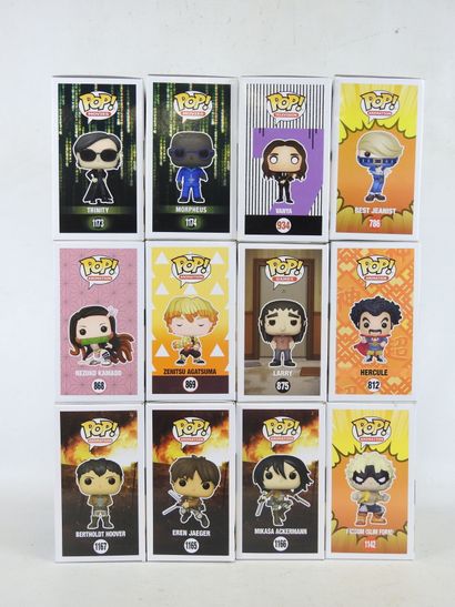 FUNKO POP : 12 figurines de collection de...