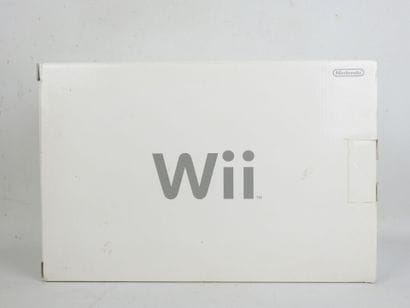 NINTENDO - WII : Console blanche avec socle,...