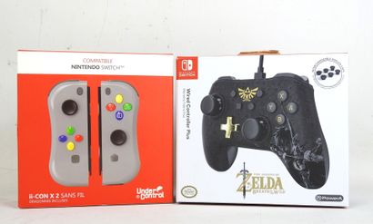 NINTENDO SWITCH : Une manette filaire Plus...