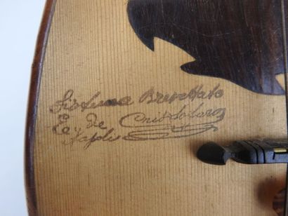 E. de CRISTOFARO : Mandoline. Etiquette à...