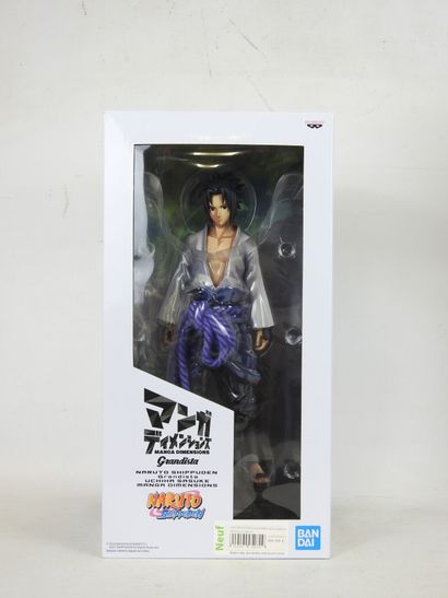 NARUTO : 3 figurines de collection polychromes...