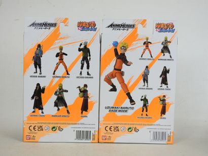 NARUTO : 4 figurines Anime Heroes :
- Uzumaki...
