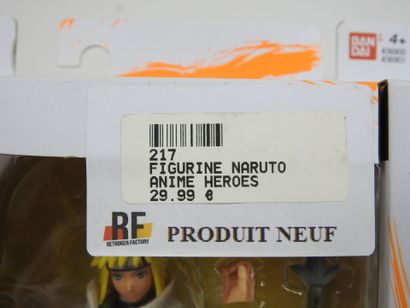 NARUTO : 4 figurines Anime Heroes :
- Uzumaki...