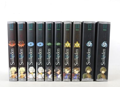 SUIKODEN par Azi Shimizu. 10 mangas, vol....