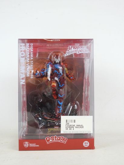 MARVEL : 2 figurines de collection :
- Iron...