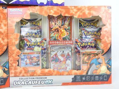 POKEMON : 3 coffrets de cartes à jouer et...