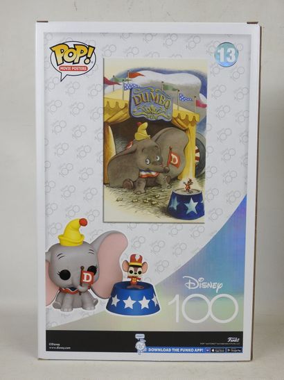 DISNEY : 3 figurines POP Movie Posters par...