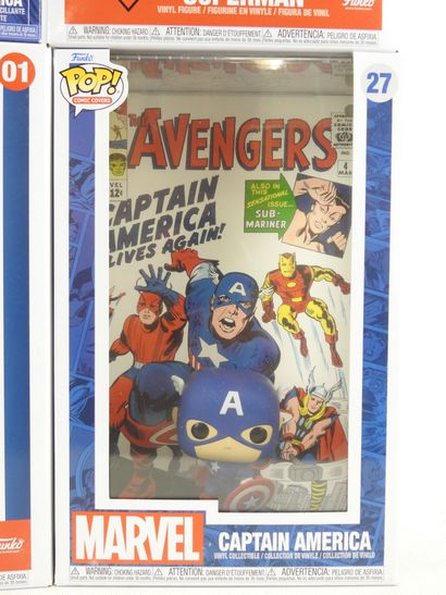 FUNKO POP : 4 figurines de collections MARVEL...