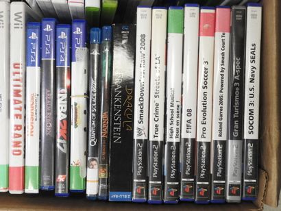 JEUX VIDEOS - DVD Blu-Ray : Environ 80 jeux...