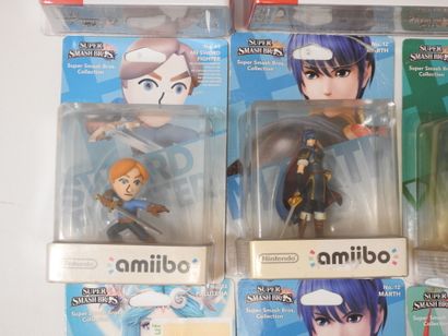 NINTENDO : 10 AMIIBO divers dont Toad, Palutena...