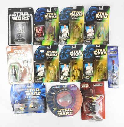 STAR WARS: 10 KENNER, HASBRO and 2 toothbrush...
