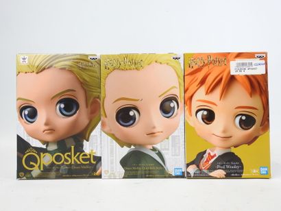 HARRY POTTER : 3 figurines de collection...