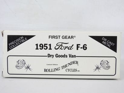 FIRST GEAR FORD F6 1951 fourgon 'ROLLING...