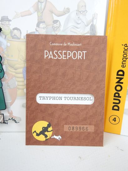 HERGE - TINTIN - MOULINSART : 3 figurines...