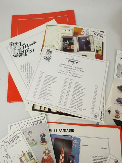 PIXI - LEBLON DELIENNE: Set of documents...