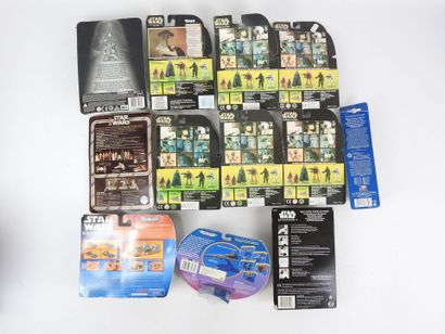 STAR WARS: 10 KENNER, HASBRO and 2 toothbrush...