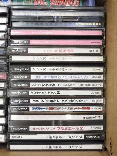 SEGA - SEGA SATURNIN : Environ 30 jeux vidéos...