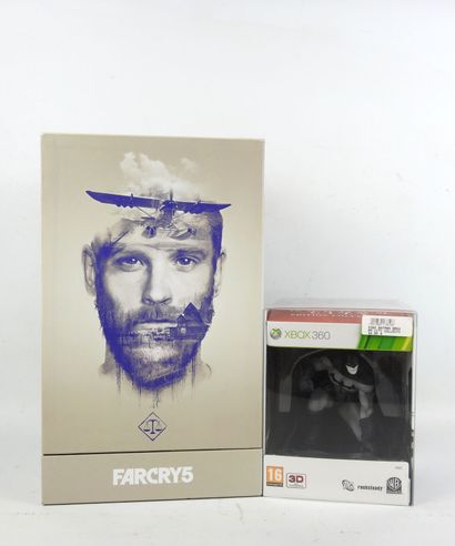 XBOX : 2 coffret avec Batman Arkham City...