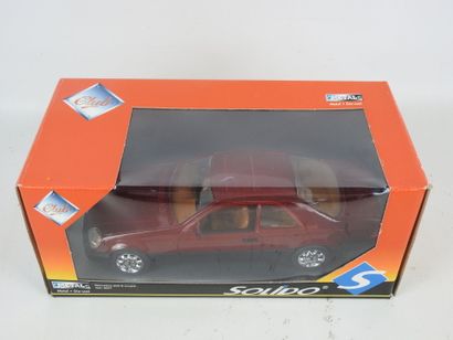 SOLIDO Mercedes 600S coupé, bordeaux. 1/18....