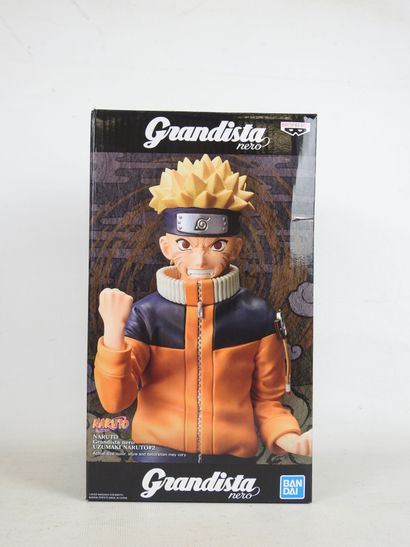 NARUTO : 3 figurines de collection polychromes...