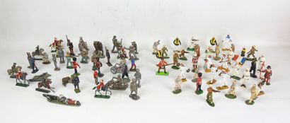 STARLUX - KERALU : Lot de divers soldats...