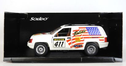 SOLIDO Jeep Wrangler rallye (N°411), blanc,...