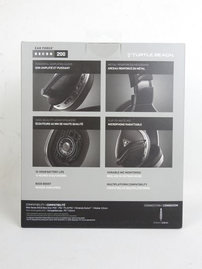 PLAYSTATION : Lot comprenant :
- Casque sans...