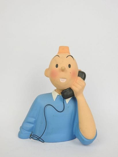 LEBLON-DELIENNE - HERGE - TINTIN : 2 figurines...