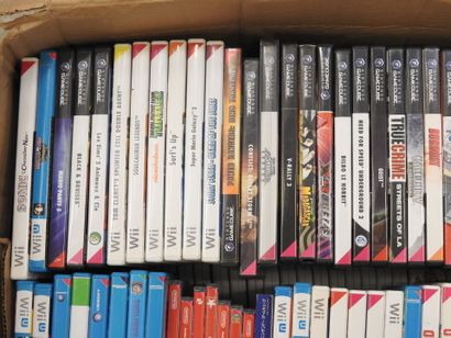WII - NINTENDO : Environ 150 jeux vidéos...