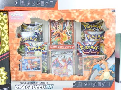 POKEMON : 3 coffrets de cartes à jouer et...