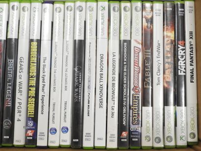 XBOX 360 : Environ 100 jeux vidéos dont Final...
