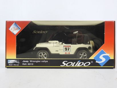 SOLIDO Jeep Wrangler Rallye du Lac (N°97),...