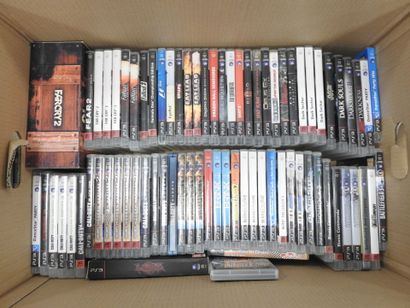 PSP - PS3 : Environ 120 jeux vidéos dont...