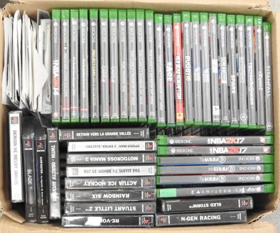 XBOX ONE - PLAYSTATION : Environ 90 jeux...