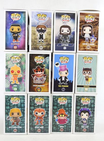 FUNKO POP : 12 figurines de collections de...