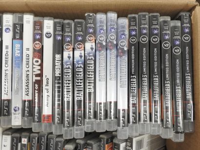 PSP - PS3 : Environ 120 jeux vidéos dont...