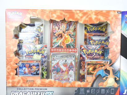 POKEMON : 4 coffrets de cartes à jouer et...