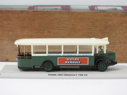 SOLIDO: two metal miniature cars (missing)...