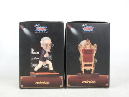 MARVEL : 3 figurines de collection :
- Thanos...