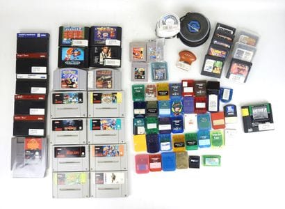 JEUX VIDEOS : Environ 70 jeux pour Nintendo...