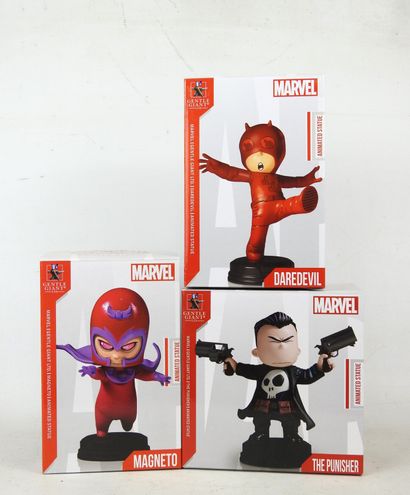 MARVEL : 3 figurines de collection GENTLE...