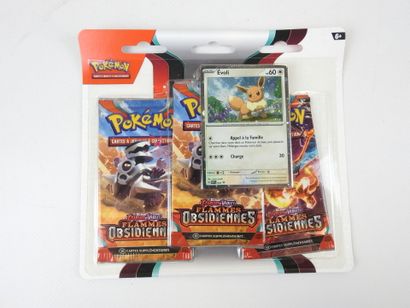 POKEMON : 3 coffrets de cartes à jouer et...
